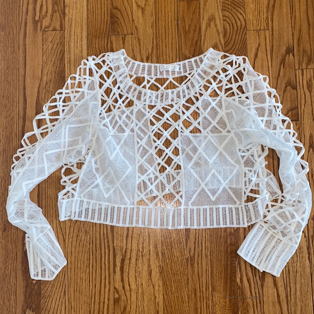 LOLA x LF white top